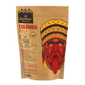 Cafe COLOMBIA HUILA Molido Para Filtro 250 Gr